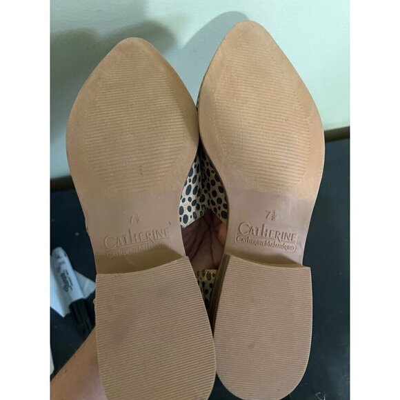 Catherine Malandrino Womens Leopard Print Flats Size 7.5 - Picture 6 of 7